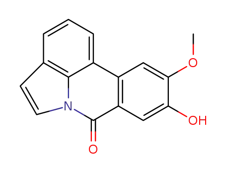 Molecular Structure of 88660-12-2 (9-hydroxy-10-methoxy-1,2,3,4,5,12,15,16-octadehydrogalanthan-7-one)