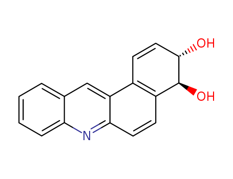 Benz[a]acridine-3,4-diol,3,4-dihydro-, trans- (9CI)