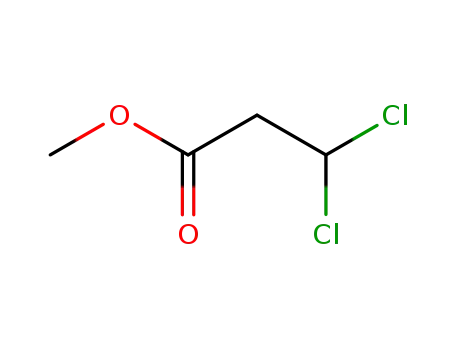 Molecular Structure of 817-77-6 (3,3-Dichloropropionic acid methyl ester)