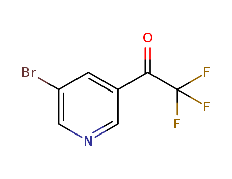1-(5-bromopyridin-3-yl)-2,2,2-trifluoroethanone cas no. 886364-44-9 97%
