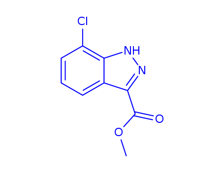 1H-Indazole-3-carboxylicacid, 7-chloro-, methyl ester