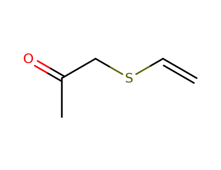 Molecular Structure of 81715-51-7 (2-Propanone, 1-(ethenylthio)- (9CI))