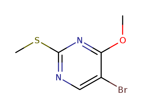 5-Bromo-4-methoxy-2-(methylthio)pyrimidine