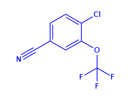 4-CHLORO-3-(TRIFLUOROMETHOXY)BENZONITRILE cas no. 886501-50-4 98%