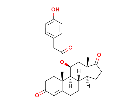11β-(p-hydroxyphenylacetoxy)-4-androstene-3,17-dione