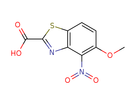 2-Benzothiazolecarboxylicacid, 5-methoxy-4-nitro-