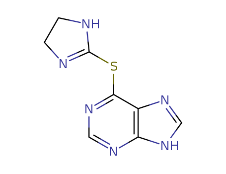 82499-08-9,6-(4,5-dihydro-1H-imidazol-2-ylsulfanyl)-7H-purine,