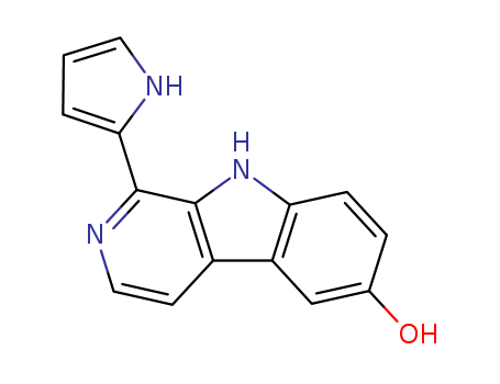 9H-Pyrido[3,4-b]indol-6-ol,1-(1H-pyrrol-2-yl)-