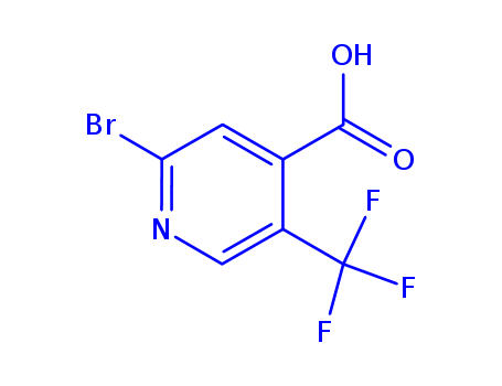 2-Bromo-5-(trifluoromethyl)isonicotinic acid