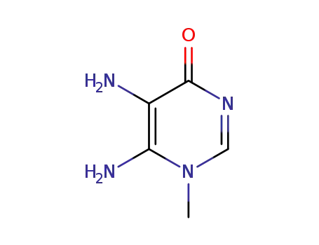 Molecular Structure of 824-27-1 (4,5-DIAMINO-3-METHYL-6-OXOPYRIMIDINE)