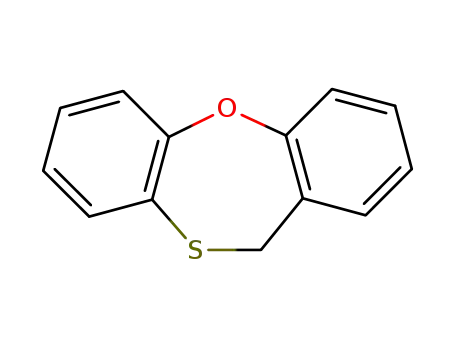 Molecular Structure of 82386-95-6 (11H-Dibenz<b,f>-1,4-oxathiepin)