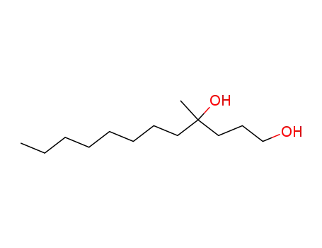 Molecular Structure of 83558-45-6 (1,4-Dodecanediol, 4-methyl-)