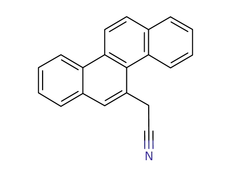 Molecular Structure of 85083-62-1 (5-Chryseneacetonitrile)