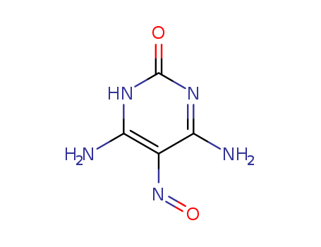 2(1H)-Pyrimidinone,4,6-diamino-5-nitroso-