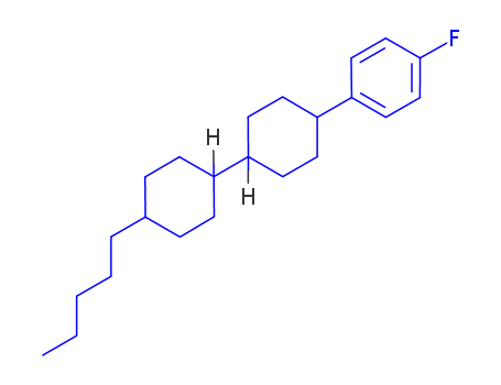 Benzene,1-fluoro-4-[(trans,trans)-4'-pentyl[1,1'-bicyclohexyl]-4-yl]-