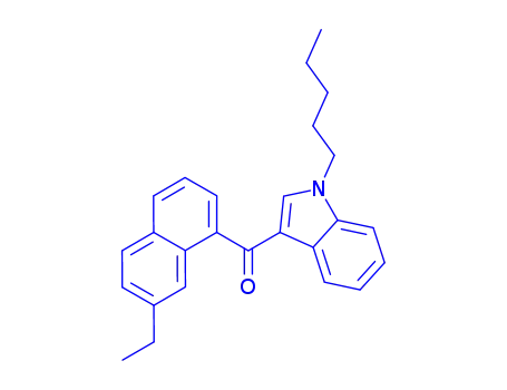 Molecular Structure of 824960-64-7 (JWH -210)