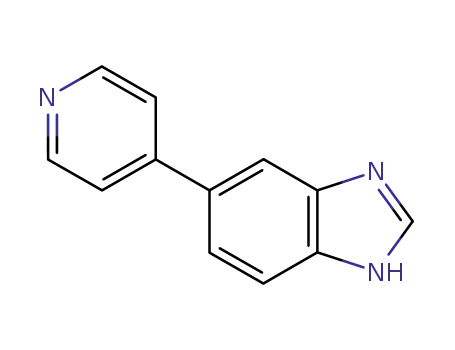 Molecular Structure of 82718-15-8 (1H-Benzimidazole,5-(4-pyridinyl)-(9CI))
