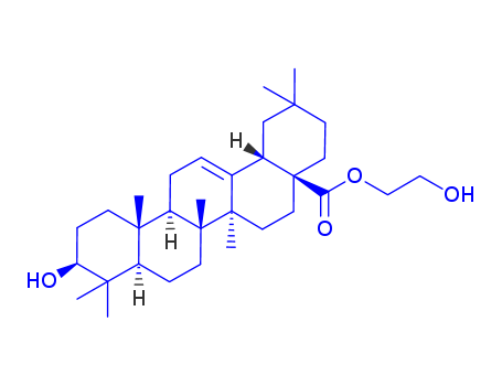 Olean-12-en-28-oicacid, 3-hydroxy-, 2-hydroxyethyl ester, (3b)- (9CI)