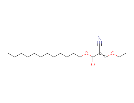 2-Propenoicacid, 2-cyano-3-ethoxy-, dodecyl ester