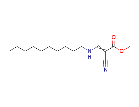 89268-89-3,methyl (2E)-2-cyano-3-(decylamino)prop-2-enoate,