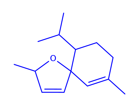2,9-dimethyl-6-propan-2-yl-1-oxaspiro[4.5]deca-3,9-diene