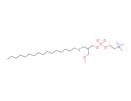 Molecular Structure of 89315-55-9 (Ilmofosine)