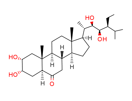 Stigmastan-6-one,2,3,22,23-tetrahydroxy-, (2a,3a,5a,22R,23R)-