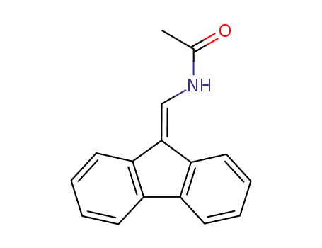 Molecular Structure of 890-37-9 (Acetamide, N-(fluoren-9-ylidenemethyl)-)