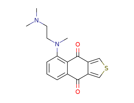 Naphtho[2,3-c]thiophene-4,9-dione,5-[[2-(dimethylamino)ethyl]methylamino]- cas  89479-41-4