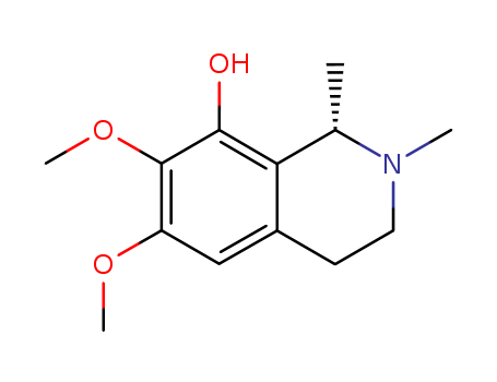 6,7-dimethoxy-1,2-dimethyl-3,4-dihydro-1H-isoquinolin-8-ol