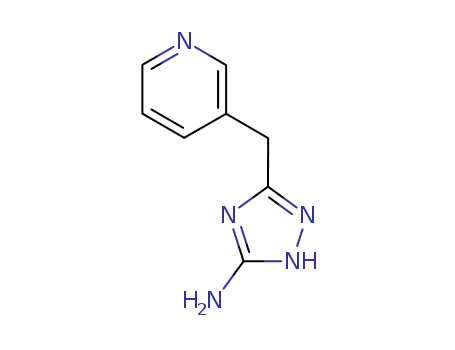 5-(Pyridin-3-ylmethyl)-4H-1,2,4-triazol-3-amine cas  83417-25-8