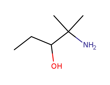 Molecular Structure of 89585-20-6 (2-amino-2-methyl-pentan-3-ol)