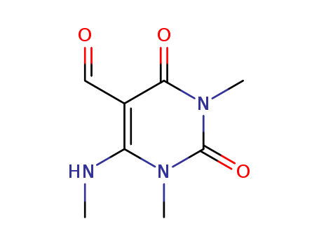 1,3-DiMethyl-6-MethylaMino-2,4-dioxo-1,2,3,4-tetrahydropyriMidine-5-carboxaldehyde, 96%