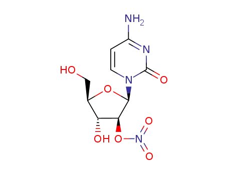 Molecular Structure of 83831-64-5 (1-(2-O-nitro-beta-D-arabinofuranosyl)cytosine)