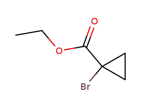 Molecular Structure of 89544-83-2 (ETHYL 1-BROMOCYCLOPROPANECARBOXYLATE)