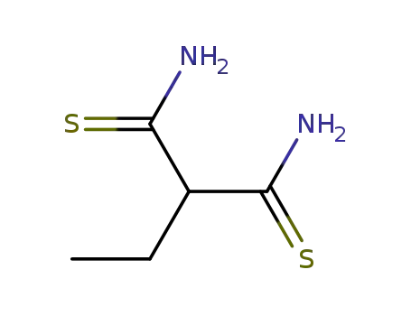 Molecular Structure of 89715-19-5 (Malonamide,  2-ethyldithio-  (7CI))