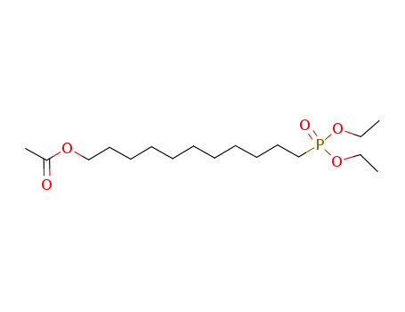 acetic acid 11-(diethoxyphosphoryl)undecyl ester