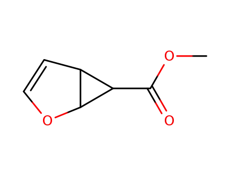 Molecular Structure of 89639-85-0 (2-Oxabicyclo[3.1.0]hex-3-ene-6-carboxylicacid,methylester(7CI))