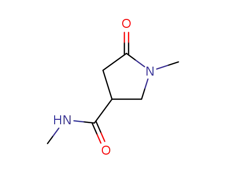 Molecular Structure of 89851-99-0 (N,N'-DIMETHYL-5-PYRROLIDINONE-3-CARBOXAMIDE)