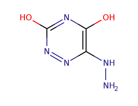Molecular Structure of 89715-82-2 (5-HYDRAZINO-6-AZAURACIL)