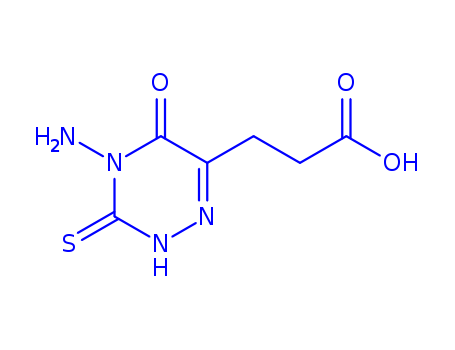 3-(4-AMINO-5-OXO-3-THIOXO-2,3,4,5-TETRAHYDRO-1,2,4-TRIAZIN-6-YL)PROPANOIC ACID