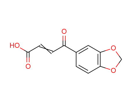 (E)-4-(1,3-Benzodioxol-5-yl)-4-oxo-2-butenoic acid