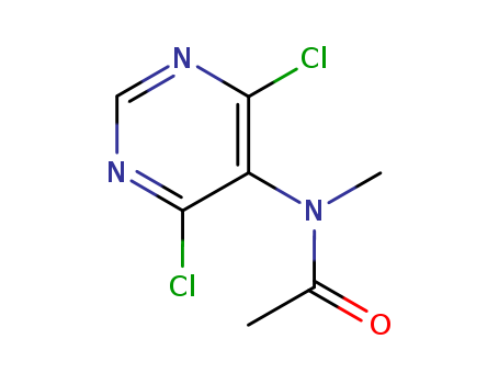Acetamide,N-(4,6-dichloro-5-pyrimidinyl)-N-methyl- cas  89891-55-4