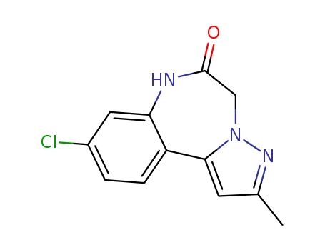 9-Chloro-2-methyl-5H-pyrazolo[1,5-d][1,4]benzodiazepin-6(7H)-one(84661-23-4)