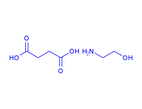 Succinic acid, compound with 2-aminoethanol (1:2)