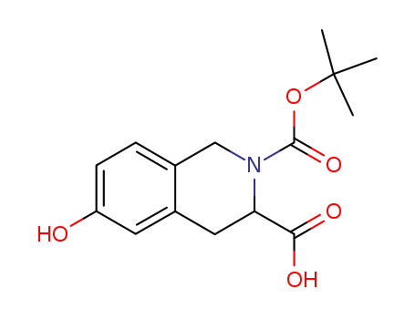 2-(tert-butoxycarbonyl)-1,2,3,4-tetrahydro-6-hydroxyisoquinoline-3-carboxylic acid