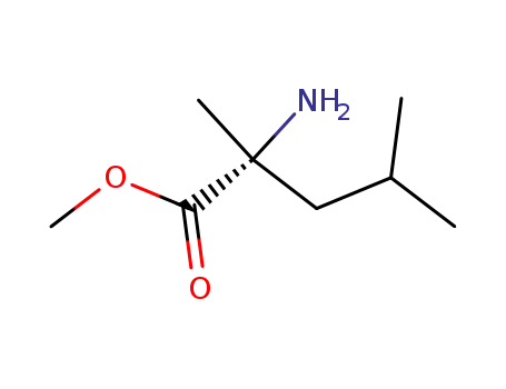 Molecular Structure of 90104-03-3 (D-alpha-Methylleucine methyl ester)