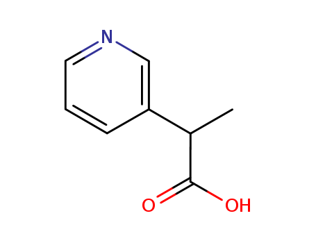3-Pyridineacetic acid, a-methyl-