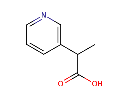 Molecular Structure of 90005-62-2 (2-pyridin-3-yl-propionic acid)