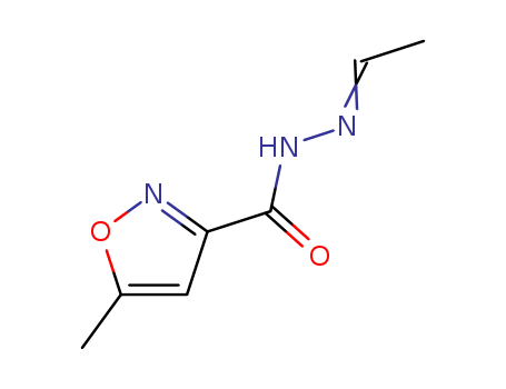 3-Isoxazolecarboxylicacid, 5-methyl-, 2-ethylidenehydrazide